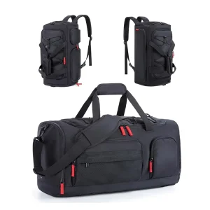 Custom Large Capacity Sports Duffel Bag Shoes Compartment Casual Gym Fitness Travel Bags Waterproof for Men