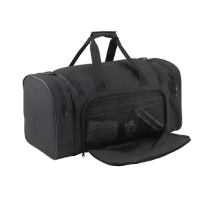 Custom Large Capacity Waterproof Polyester Zipper Closure Sport Travel Duffle Bag for Men’s Gym Use