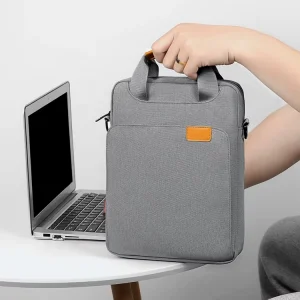 Custom Logo 8/9/10/11/12/13 Inch Men’s Business Laptop Bag Waterproof Nylon Oxford & Polyester Material for Tablet