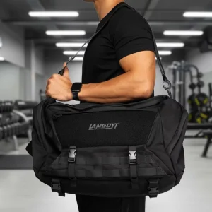 Custom Logo Bag Men’s Tactical Gym Backpack Sport Training Waterproof Shoe Unisex Travel Bag