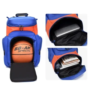 Custom Logo Basketball Backpack Men’s Sports Gym Bag Youth Football Bag Large Capacity Backpack