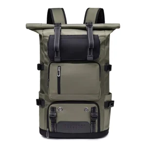 Custom Logo Business Casual Laptop Backpack Anti Theft Waterproof USB 17 Inch Fashionable Work Office Computer Bag