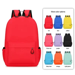 Custom Logo Children’s School Bag Kids Book Bag Waterproof Student Basic Boys Girls School Backpack