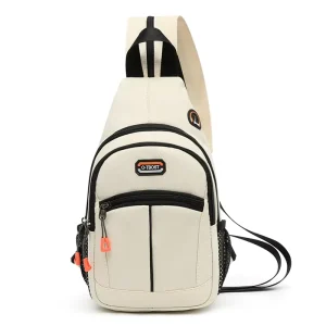Custom Logo Combination Lock Anti-theft Waterproof Bicycle Bag Leisure Multi-Functional Men’s Messenger Bags