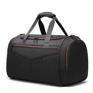 Custom Logo Design Waterproof Travel Duffel Bag Gym Sports Fitness Duffel Bag with Shoes Compartment for Man