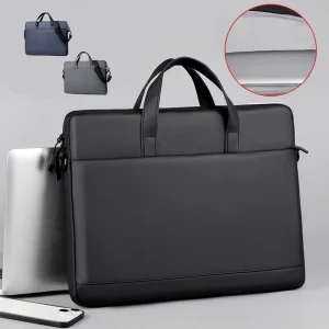 Custom Logo Durable Oxford Laptop Sleeve Case Fashion Hand Shoulder Strap Shockproof Computer Bag for Women and Men