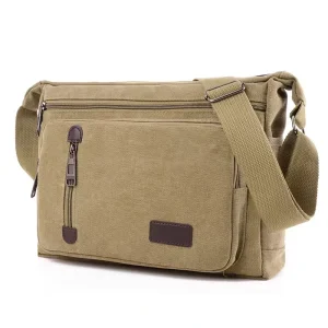 Custom Logo Handbag Crossbody Men’s Sling Shoulder Messenger Bag