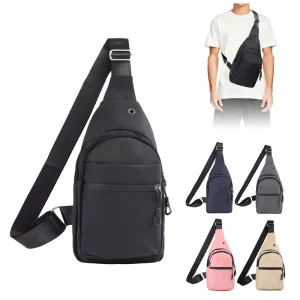 Custom Logo Lady Multifunction Outdoor Sports Waterproof Crossbody Bag Fashion Casual Single Shoulder Adjustable Strap Portable