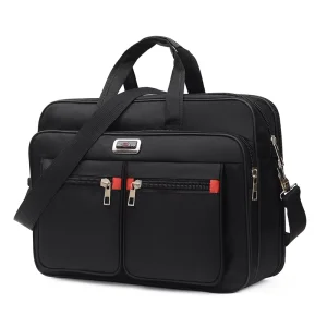 Custom Logo Large Capacity Laptops Bag Travel Business Fashion Laptop Briefcase Portable Student Laptop Sleeve for Man