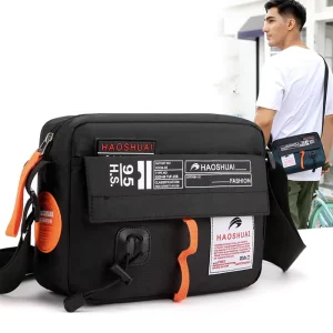Custom Logo Lightweight Shoulder Bags for Travel Good Quality Men’s Chest Bag Waterproof Sling Cross Body Bag