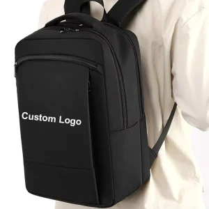 Custom Logo Men’s Backpack Large Capacity Laptop Bag Waterproof Business Travel Backpack Factory Direct