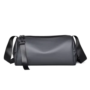 Custom Logo Men’s Casual Large Capacity Messenger Bag Waterproof Simple Shoulder Bag Popular Gifts