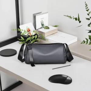 Custom Logo Men’s Casual Large Capacity Messenger Bag Waterproof Simple Shoulder Bag Popular Gifts