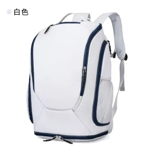 Custom Logo Men’s Casual Sports Backpack Waterproof Shoe Compartment for Outdoor Gym Sports