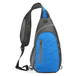 Custom Logo Men’s Messenger Bags Oxford Sling Shoulder Backpack Waterproof Outdoor Leisure Chest Bags Fashion Crossbody Bags
