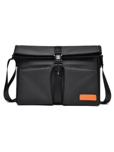 Custom Logo Men’s Messenger Crossbody Handbag Business Outdoor Meeting Briefcase Laptop Bag