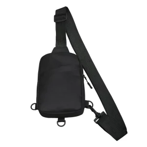 Custom Logo Men’s Small Crossbody Bag Fashion Casual Chest Bag Lightweight Sports Shoulder Bag for Men