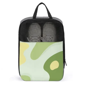 Custom Logo Men’s Waterproof Mesh Breathable Sublimation Shoe Bag for Football, Outdoor, Gym, Sports, Travel