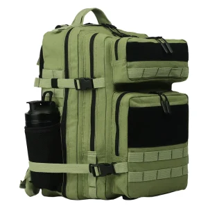 Custom Logo Men’s Waterproof Travel Backpack Duffle Gym Sport Bags Made of Polyester