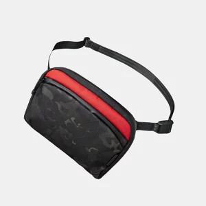 Custom Logo Mini Waterproof Flight Sling Bag Men’s Women’s Chest Bags with Adjustable Nylon Shoulder Strap