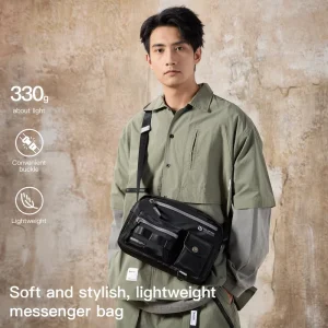 Custom Logo Oxford Sports Running Side Belt Hip Leg Messenger Bum Belt Sling Chest Crossbody Fanny Pack Men’s Bag Waist Bags