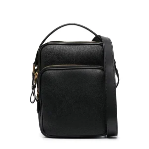 Custom Logo PU Leather Shoulder Bag Men Small Handbag Messenger Bag for Business Single Shoulder Strap Hand Bag