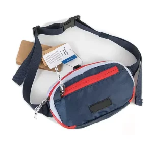 Custom Logo Polyester Chest Bag Fanny Pack Waterproof Men’s & Women’s Hip Waist Bag Mini Sport Sling Shoulder Style Outdoor Use