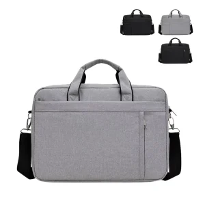 Custom Logo Portable Laptop Bag Waterproof Oxford Messenger Bag with Inner Sleeve Protective Cover