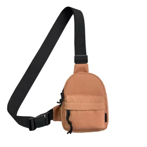 Custom Logo Prints Outdoor Chest Fanny Pack Bag Waist Bag for Women Men Teenagers