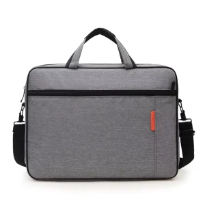 Custom Logo Stylish High-Quality Oxford 16 Inch Men’s Premium Quilted Briefcase Messenger Laptop Bag