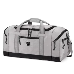 Custom Logo Unisex Sports Gym Weekend Bag Large Capacity Travel Duffle Bag With Shoe Compartment Waterproof Oxford Crossbody Bag