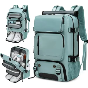 Custom Logo Unisex Sports Hiking Backpack Bag Men Wet And Dry Separation Waterproof Laptop Backpack With USB