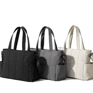 Custom Logo Unisex Tote Bags Shopping Handbag Men Women Nylon Outdoor Travel Sports Cross Body Shoulder Bag
