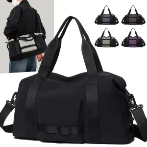 Custom Logo Waterproof Large Capacity Gym Fitness Duffle Bag Oxford OEM Travel Shoulder Duffel Bag for Women Men Sport