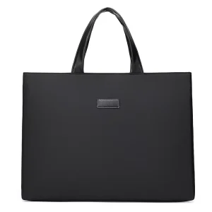 Custom Logo Waterproof Oxford Men’s Handbag Computer Bag Portable Business Briefcase Commuting Laptop Bag