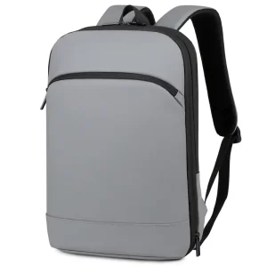 Custom Luxury Student Business Computer Backpack Waterproof USB School Bag with Expandable Laptop Feature Zipper Closure