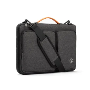 Custom-Made Portable Polyester Notebook Carrying Case Fashionable Business Briefcase Shoulder Bag for Macbook DELL HP Laptops