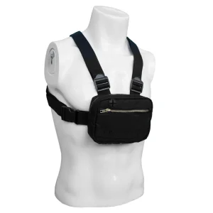 Custom Men Anti RFID Single Shoulder Portable Sling Bag Travel Cross Body Sports Men Chest Rig Bag