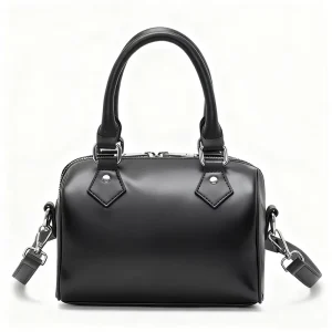 Custom Men Leather Handbags with Shoulder PU Tote Bag Leather Hand Bag