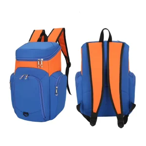 Custom Men’s Basketball Backpack with Oxford Lining Open Closure External Frame for Casual Sports Bagging