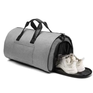 Custom Men’s Business Travel Bag Waterproof Folding Suit Garment Bag Large Capacity Travel Duffel Bag
