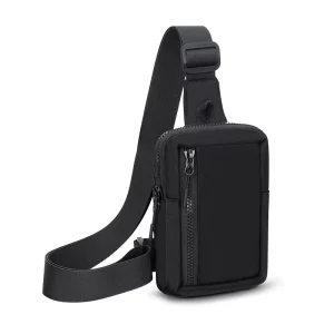 Custom Men’s Crossbody Shoulder Bag Mini Simple Nylon Messenger Sling Pack OEM ODM Design