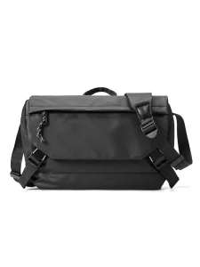 Custom Men’s Fashion Flap Messenger Bags New Unique Gray Black Design Waterproof Durable Shoulder Bags