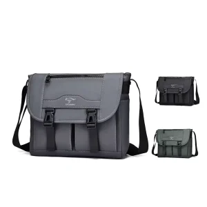 Custom Men’s Messenger Bags Oxford Crossbody Sling Bag Portable Waterproof Shoulder Strap All Seasons