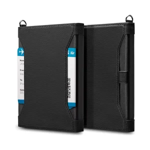 Custom Mens RFID Blocking PU Leather Travel Hand Wallet Family Passport Cover Card Holder Bag Leather Certificate Bags for Men