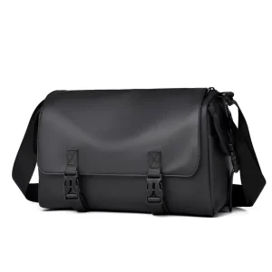 Custom Mens Shoulder Bag Men High Quality Waterproof PU Leather One Shoulder Cross Body Bag for Man