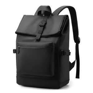 Custom Men’s Women’s Stylish Unisex Travel Roll Top Backpack Waterproof Oxford Laptop Bag Fashionable Outdoor