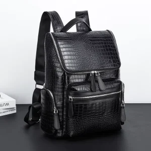 Custom New Men’s Durable Backpack Large Capacity Laptop Bag Business Men Travel and Leisure Backpack