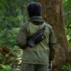 Custom Nylon Single Chest Bags Belt Bags Sling Messenger Bag Waterproof Shoulder Bag CrossBody Crossbody Bag for Men