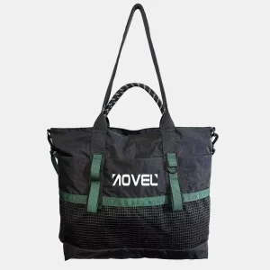 Custom Outdoor Travel Tote Bag Everyday Commuting 3 Way Tote Bag Nylon Men Bag with Adjustable Removable Shoulder Strap